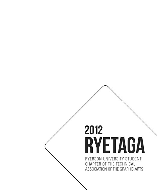 RyeTAGA 2012 Journal Cover
