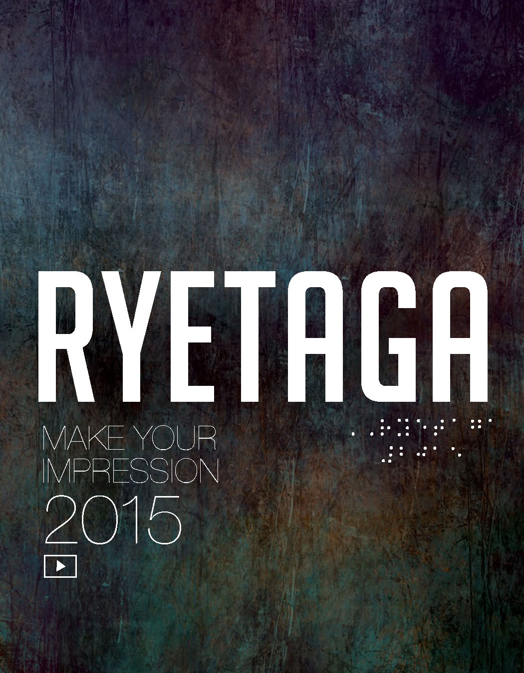 RyeTAGA 2015 Journal Cover