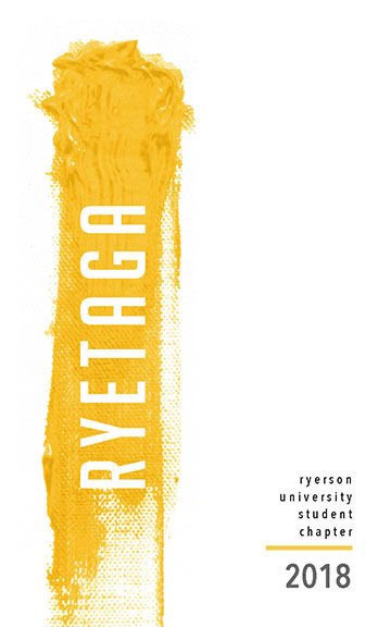 RyeTAGA 2018 Journal Cover